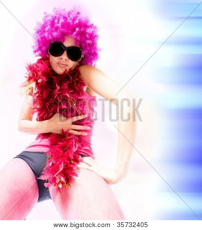 bella donna sessuale. stile di danza