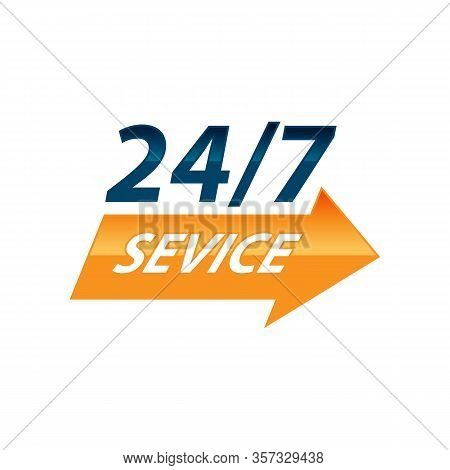The 24 Hours Icon Design Image