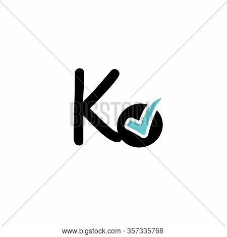 Comic Speech Red Bubble, Ko, Stock Vector Illustration Isolated On White Background