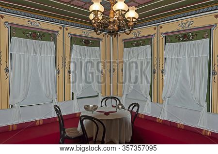Panagyurishte, Bulgaria - September 07, 2011: Cozy Corner In An Old Traditional Bulgarian House With