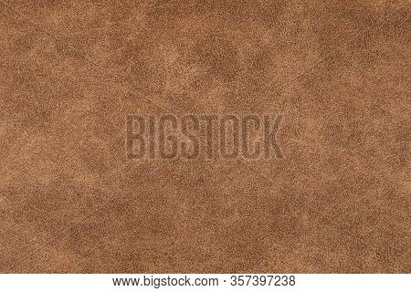 Brown Artificial Leather Structure Matt Surface Of Brown Pleather