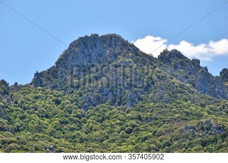 View Of The Monte Lattias From Siliqua Territory