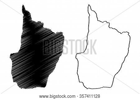 Upper Demerara-berbice Region (administrative Regions Of Guyana, Co-operative Republic Of Guyana) Ma