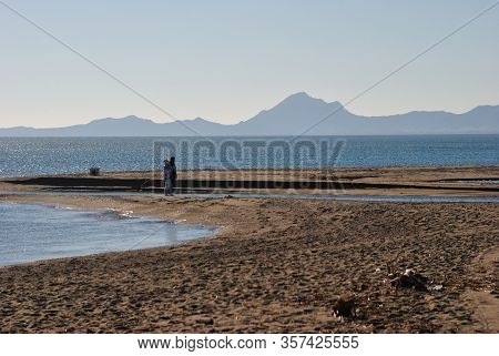 View Of The Porto Corallo Beach In Villaputzu