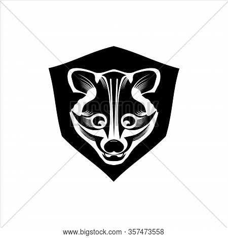 Mongoose Protective Logo, Sports Logo. Technology Protection. Vector Icon. Eps Illustration 10.