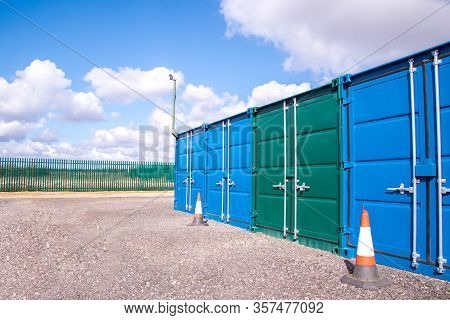 Storage Container Sunset
