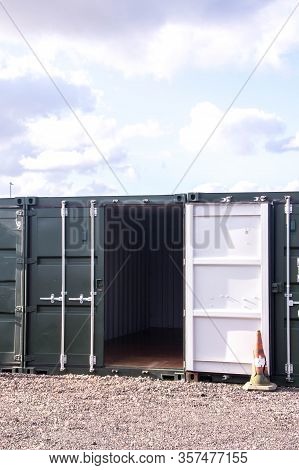 Storage Container Sunset