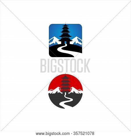 Shape Of The Mount Icon For The Vector Logo