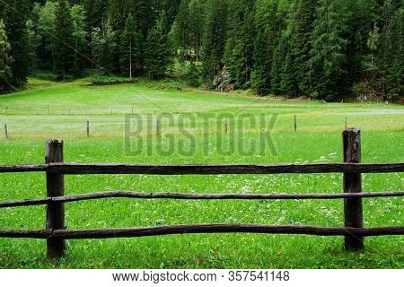 Summer alpine landscape in National Park Hohe Tauern, Austria. Panorama of the Alps, National Park Hohe Tauern