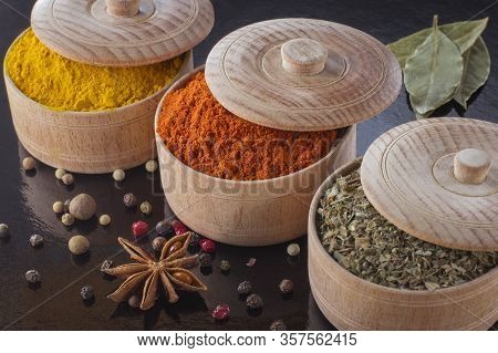 Cooking With Aromatic Spices And Hot Peppers