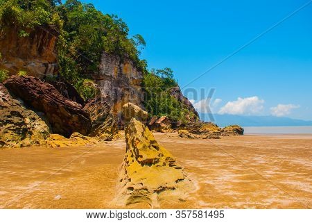 Bako, Kuching, Sarawak, Borneo, Malaysia: Beautiful Landscape With Views Of The Bako National Park B