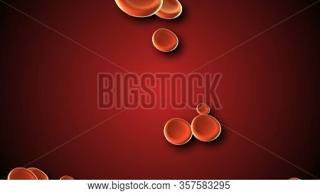 Coronavirus, covid-19, ncov cells flu virus vaccine. Blood DNA bacteria microorganisms flow. Coronav
