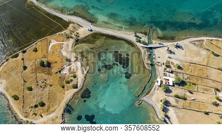 Panorama Of Spinalonga Island - Island Of Lepers, Crete, Greece