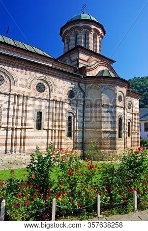 Cozia Monastery Orthodox Church In Romania, Medieval Monument