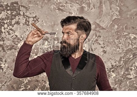 Experienced Barber. Old School And Vintage. Facial Hair Care. Hiring Barber. Barber Equipment. Barbe