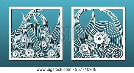 Laser Cut Yemplates For Wood Or Metal Cutting, Paper Art, Panel Decor, Cnc Stencil,  Abstractpattern