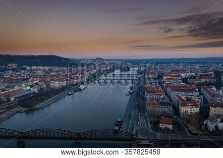 The Basilica Of St Peter And St Paul Is A Neo-gothic Church In Vyšehrad Fortress In Prague, Czech Re