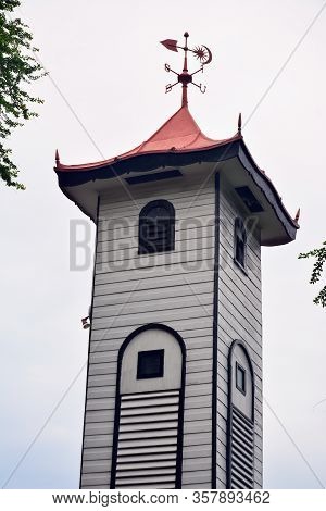 Kota Kinabalu, My - June 21: Atkinson Clock Tower On June 21, 2016 In Kota Kinabalu, Malaysia. Atkin