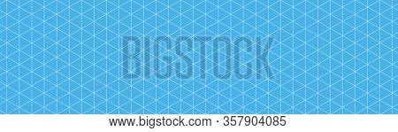 Seamless Millimeter Graph Paper With A N Isometric Grid.