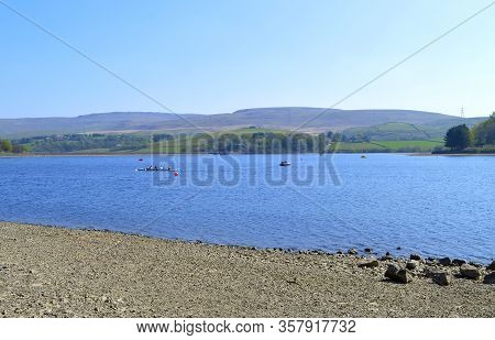 Hollingworth Lake, Littleborough, Rochdale, Greater Manchester; England; Uk, Europe  - April 21, 201