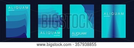 Business Background. Vintage Paper Gradient Texture. Light Stylish Luxury Flyer. Fluid Minimal Desig