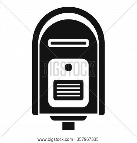 Full Mailbox Icon. Simple Illustration Of Full Mailbox Vector Icon For Web Design Isolated On White 