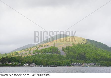 Luss Viewed From The Open Water At Loch Lomond