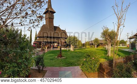 Romanian Christian Orthodox Church In Tamasos Area In Cyprus