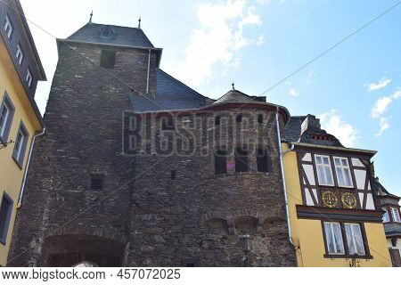 City Gate With A Half-timbered Building At The Tower