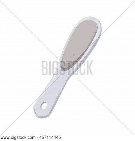 Dead Callus Remover Cartoon. Dead Callus Remover Sign. Isolated Symbol Vector Illustration