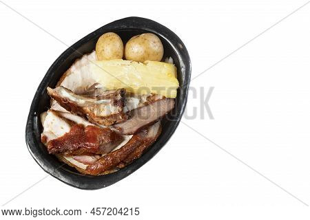 Llanera Meat Colombian Typical Dish; Dish Served With Grilled Meat