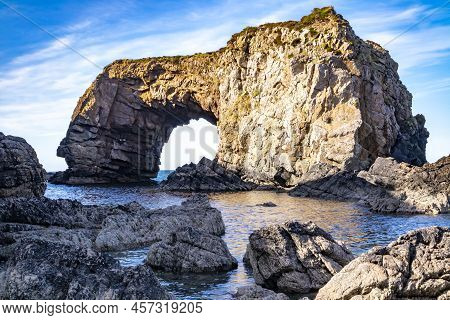The Great Pollet Sea Arch, Fanad Peninsula, County Donegal, Ireland