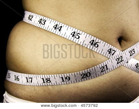 mollig Taille