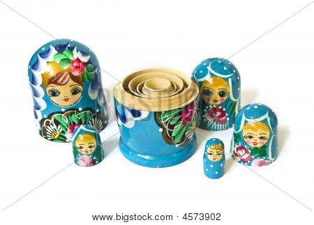 Russian Doll isoliert