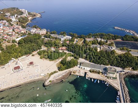 Amazing Aerial View Of South Beach Of Town Of Kiten, Burgas Region, Bulgaria