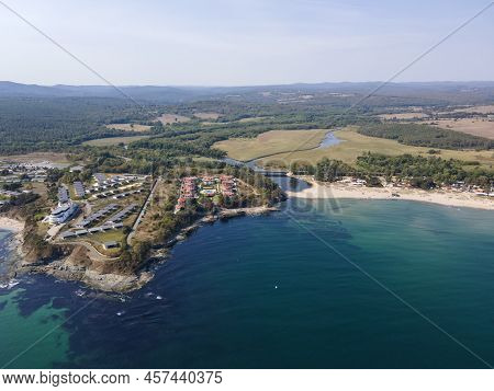 Aerial View Of South Beach Of Town Of Kiten, Bulgaria