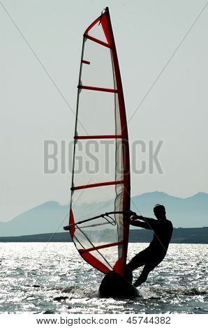 taustavalo windsurf