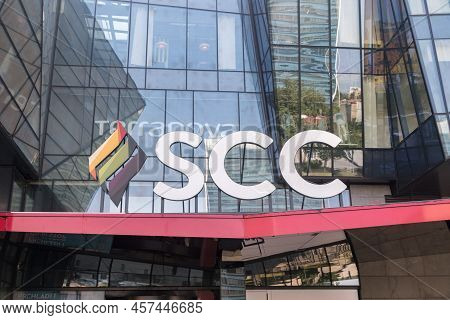 Sarajevo, Bosnia And Herzegovina - June 3, 2022: Logo Of Scc - Sarajevo City Center.