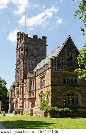Princeton, Nj - June 19 2022:  Academic Building On The Campus Of Princeton University