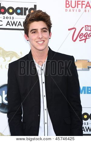 LOS ANGELES -  MAY 19:  Jackson Guthy arrives at the Billboard Music Awards 2013 at the MGM Grand Garden Arena on May 19, 2013 in Las Vegas, NV