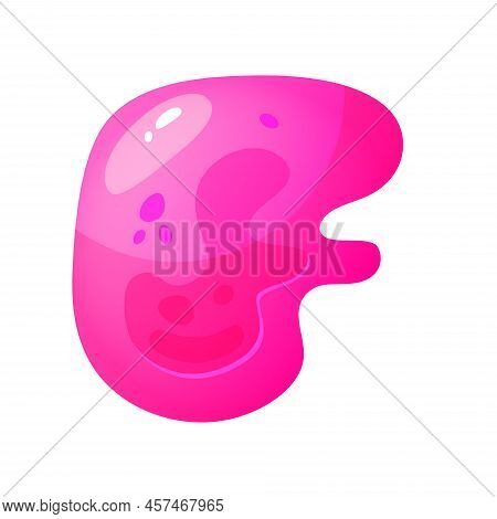 Jelly Colorful Alphabets, Comic Alphabet For Children. Jelly Bright Font. Childish Type For Events, 