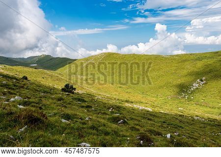 Monte Baldo (baldo Mountain), Ridge Of Naole. Mountain Range Between Lake Garda And Adige Valley. Gr