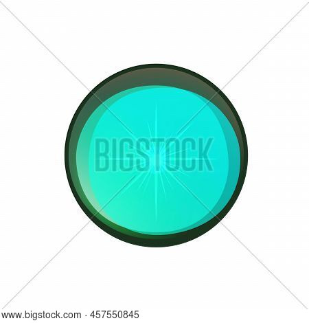 Colorful Fortune Telling Balls In Cartoon Style For Poster. Magic Ball Illustration. Energy Mysterio