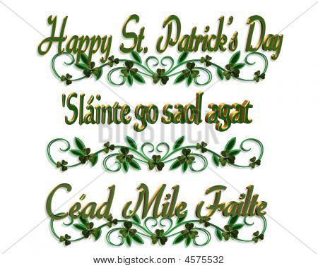 เซนต์ Patricks Day ติดสกเซลท์สาขาหนึ่ง