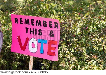 Los Angeles, Ca - May 18 2022:  Bans Off Our Bodies Abortion Rights Rally