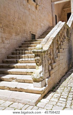 Castello Ducale. Ceglie Messapica. Puglia. Italia meridionale.
