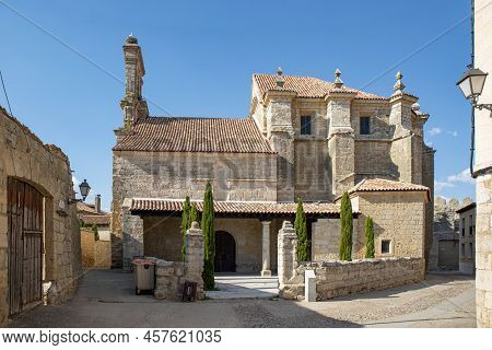Church Of The Medieval Village Of Uruena, Valladolid, Spain