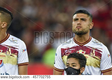Rio, Brazil - July 06, 2022: Rodrigo Urena Player In Match Between Flamengo (bra) Vs Tolima (arg) By