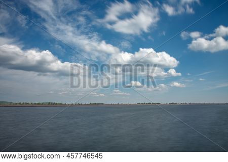 Upper Water  Reservoir Of The Pumped Storage Hydro Power Plant Dlouhe Strane In Jeseniky Mountains, 
