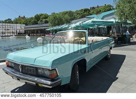 Odessa, Ukraine - June 3, 2022: Retro Automobile Chayka In Arkadia